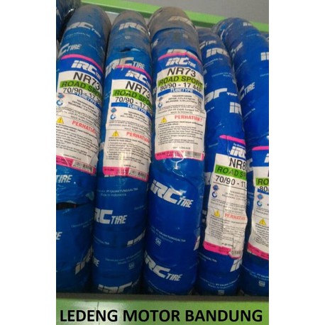 IRC 80/90-17 NR73 Petir Ban Luar Motor Bebek Honda Yamaha Suzuki