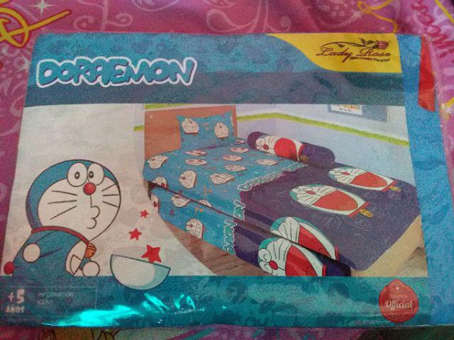 Sprei Lady Rose Single Uk 100x200 Doraemon