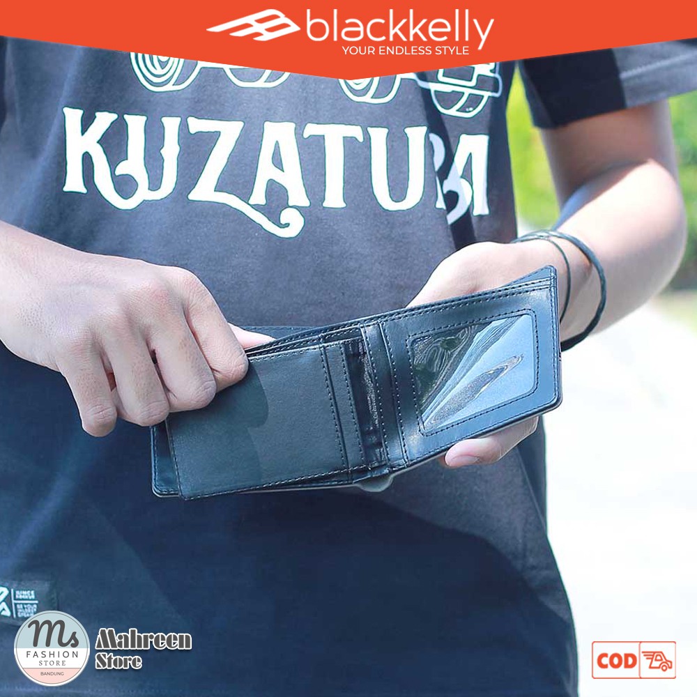 Dompet Pria Dompet Lipat Dompet Casual Pria Original Blackkelly | 456