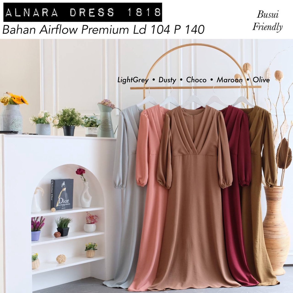 ALNARA DRESS / DRESS KONDANGAN / DRESS PESTA / BUSUI