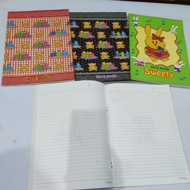 

1pcs Buku Tulis student maxi 42 lembar murah kertas bergambar