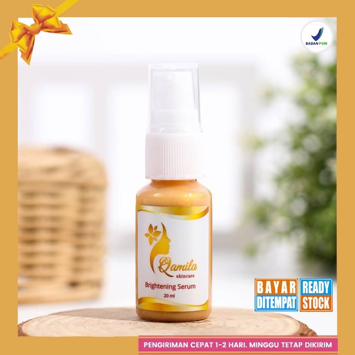 Qamila Skincare Brightening Serum Pencerah Wajah Serum Glowing Halal A