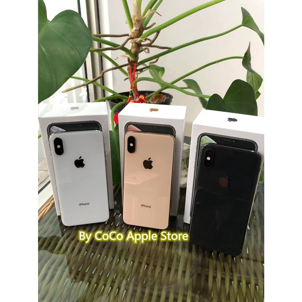 iPhone Xs 64GB All Sim Silent Fullset Original Second Like New Mulus100% 3utools All Green (Garansi 1 Tahun)