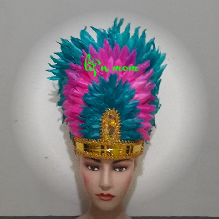  Aksesoris  Kepala Bulu Dewasa  Baju  Adat Anak Karnaval 