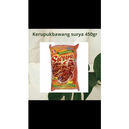 Jual Kerupuk Bawang Surya Khas Makassar Gr Shopee Indonesia