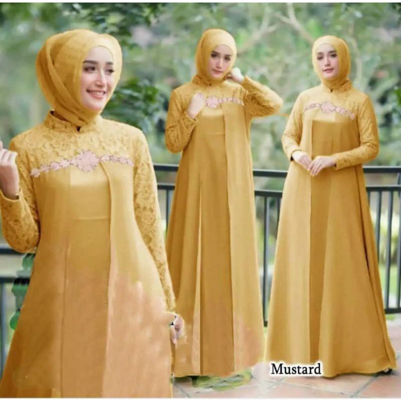 GAMIS ELENA MAXI TERMURAH