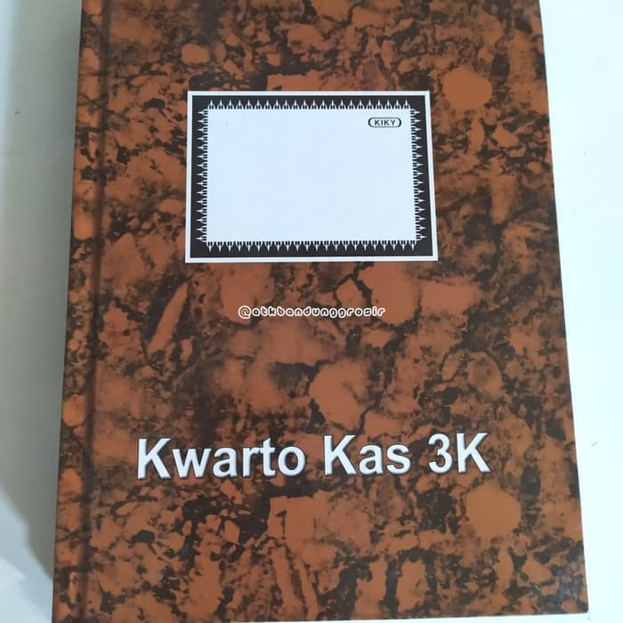 

Kiky Buku Hardcover Kwarto Kas 3K 100 Lembar