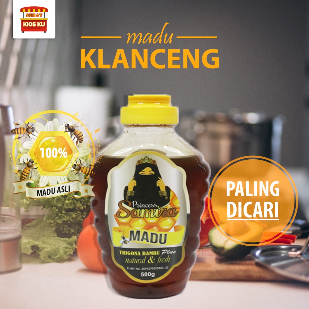 

MADU KLANCENG BAMBU ASLI MURNI 100% Lebah Apis Trigona Princess Samira