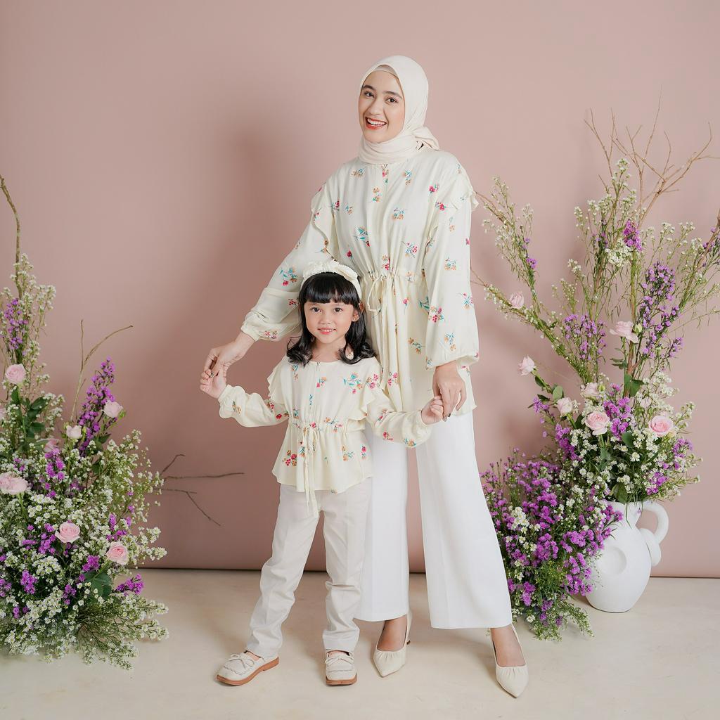 ZHENA BLOUSE COUPLE MOM AND KIDS