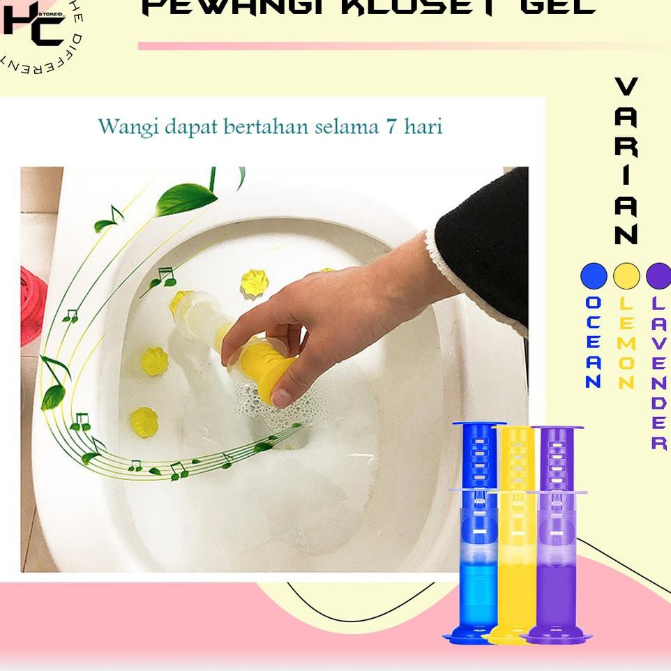 ITI pewangi kamar mandi toilet closet gel pengharum wc tahan lama❀ (Model Terkini)