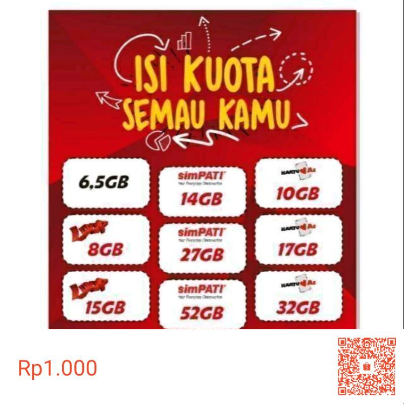 [ TERMURAH ] PAKET DATA TELKOMSEL | KOUTA DATA TELKOMSEL |