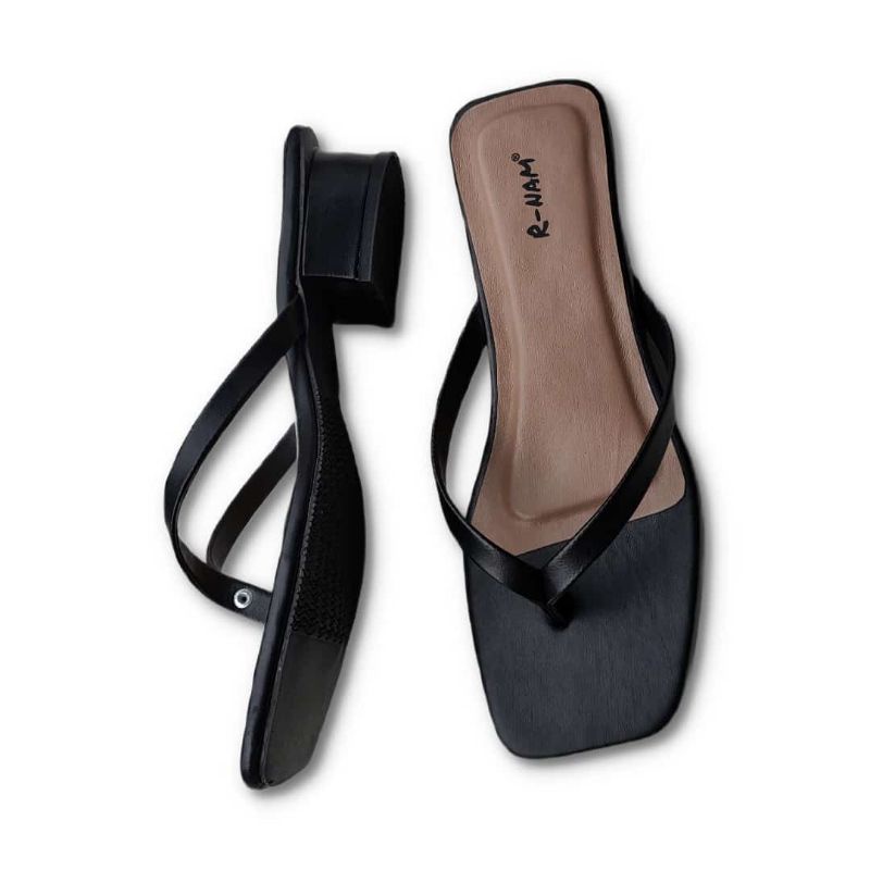 SANDAL WANITA HAK TAHU JEPIT HEELS 3CM