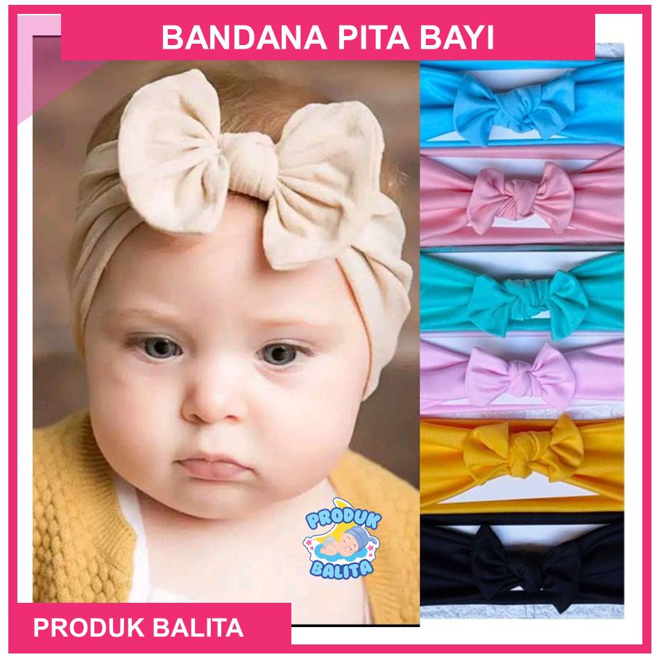 Bandana Pita Bayi Perempuan Bando Bayi Lucu Bandana Kepala Anak Untuk Bayi Newborn