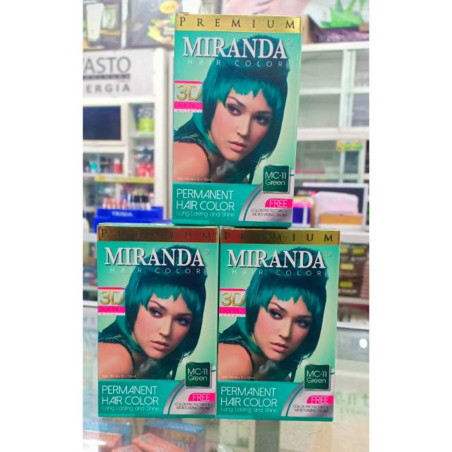 Miranda semir rambut mc11 hijau