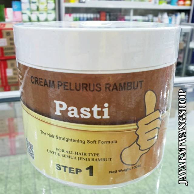 JEMPOL DUVAL Step 1 (1KG) / Cream Pelurus Rambut PASTI (1000G) / Obat Rebonding