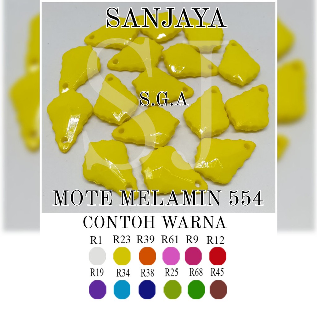 MOTE MELAMIN / MANIK LIONTIN / MANIK MELAMIN LIONTIN / MOTE MELAMIN LIONTIN 554