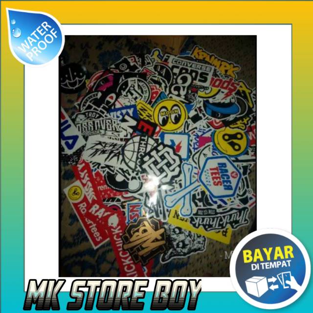  BISA PILIH GAMBAR  30pcs Stiker  Distro  Stiker  Bahan 