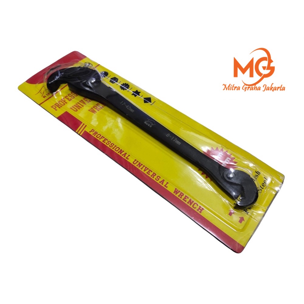KUNCI INGGRIS 8-42MM - ALAT PERTUKANGAN 8 - 42 MM SERBAGUNA BERKUALITAS MGJ