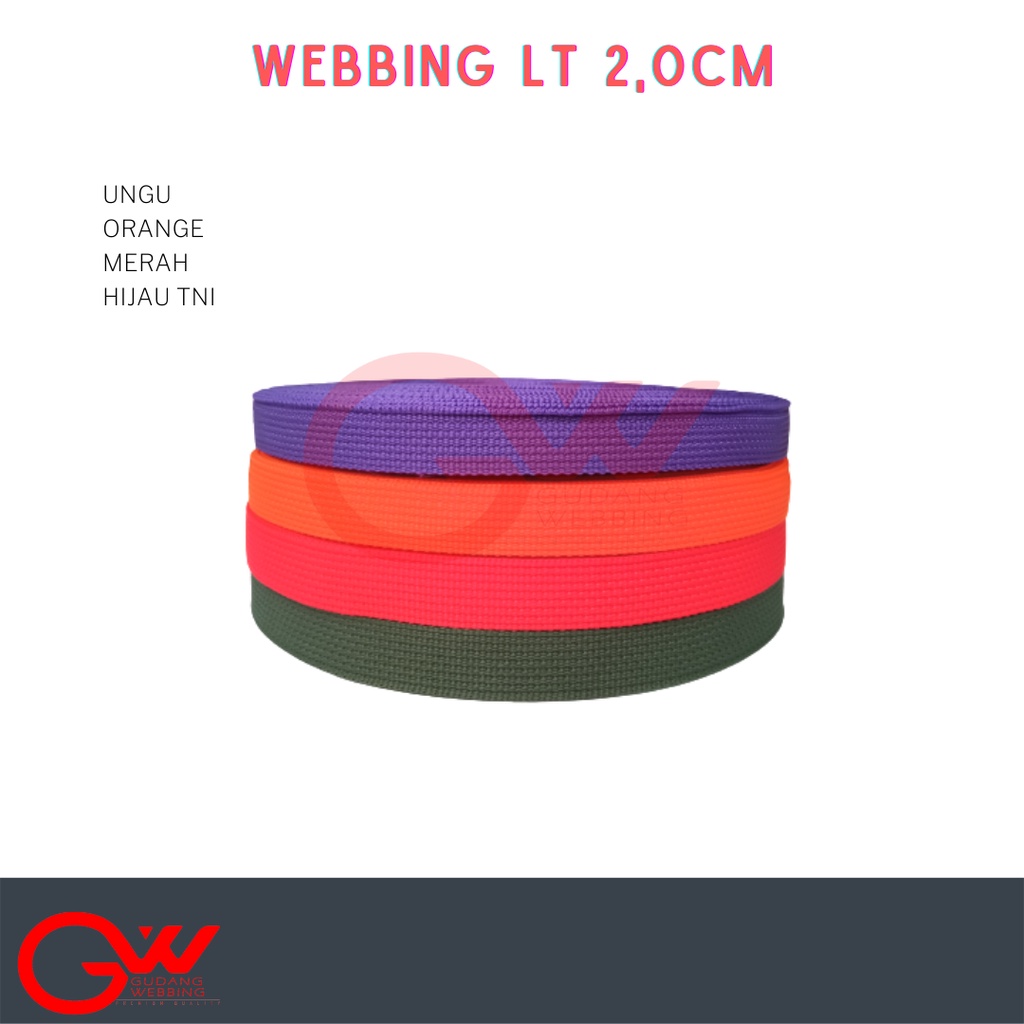 Tali Webbing - AA LT 2,0 cm