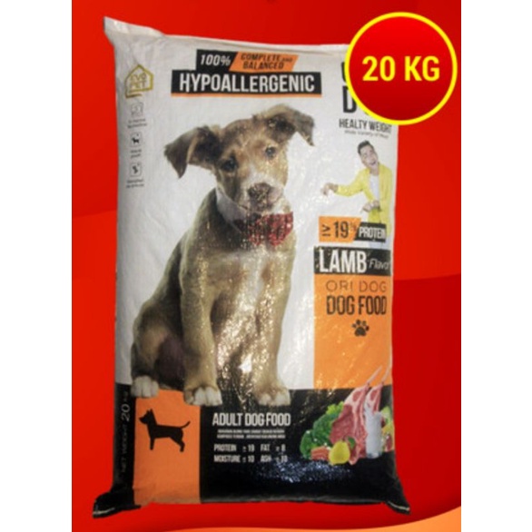 Ori Dog Food Lamb 20kg