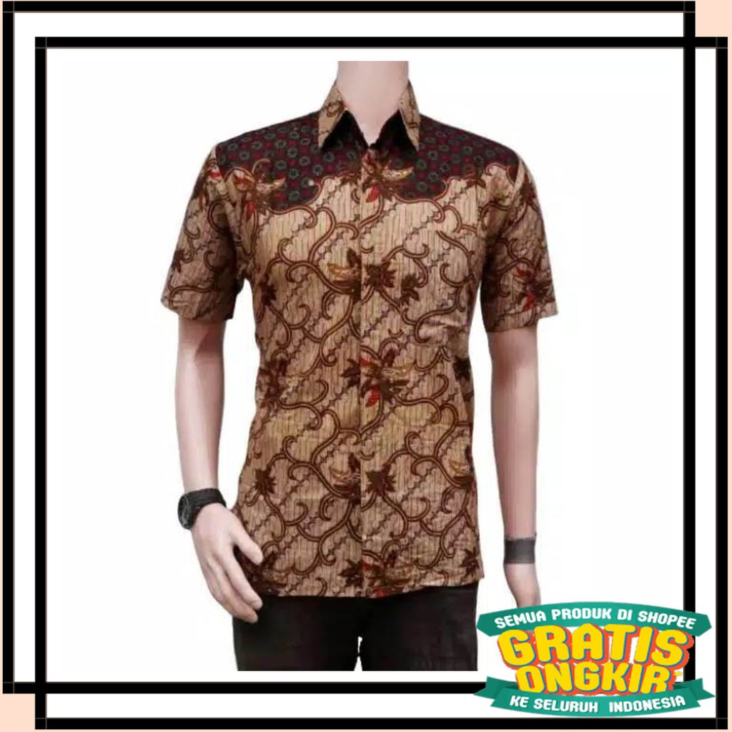 BATIK SEMARANG MURAH - TERBARU TERKINI / Kemeja batik seno sakti M.L.XL.XXL