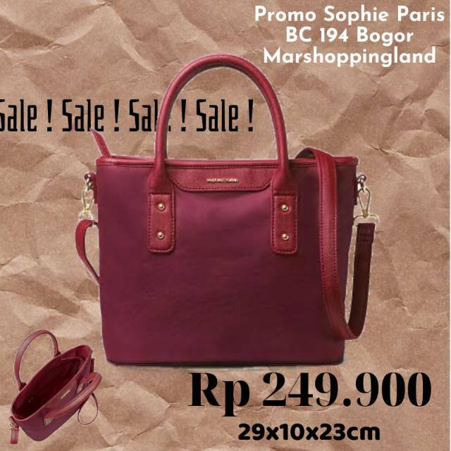 TAS SOPHIE PARIS PROMO DEBRA BAG T5415M2 Shopee Indonesia