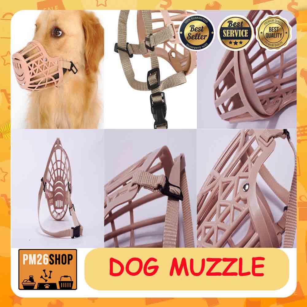 Dog Muzzle Berangus Anjing Berongsong Anjing Penutup Mulut Anjing