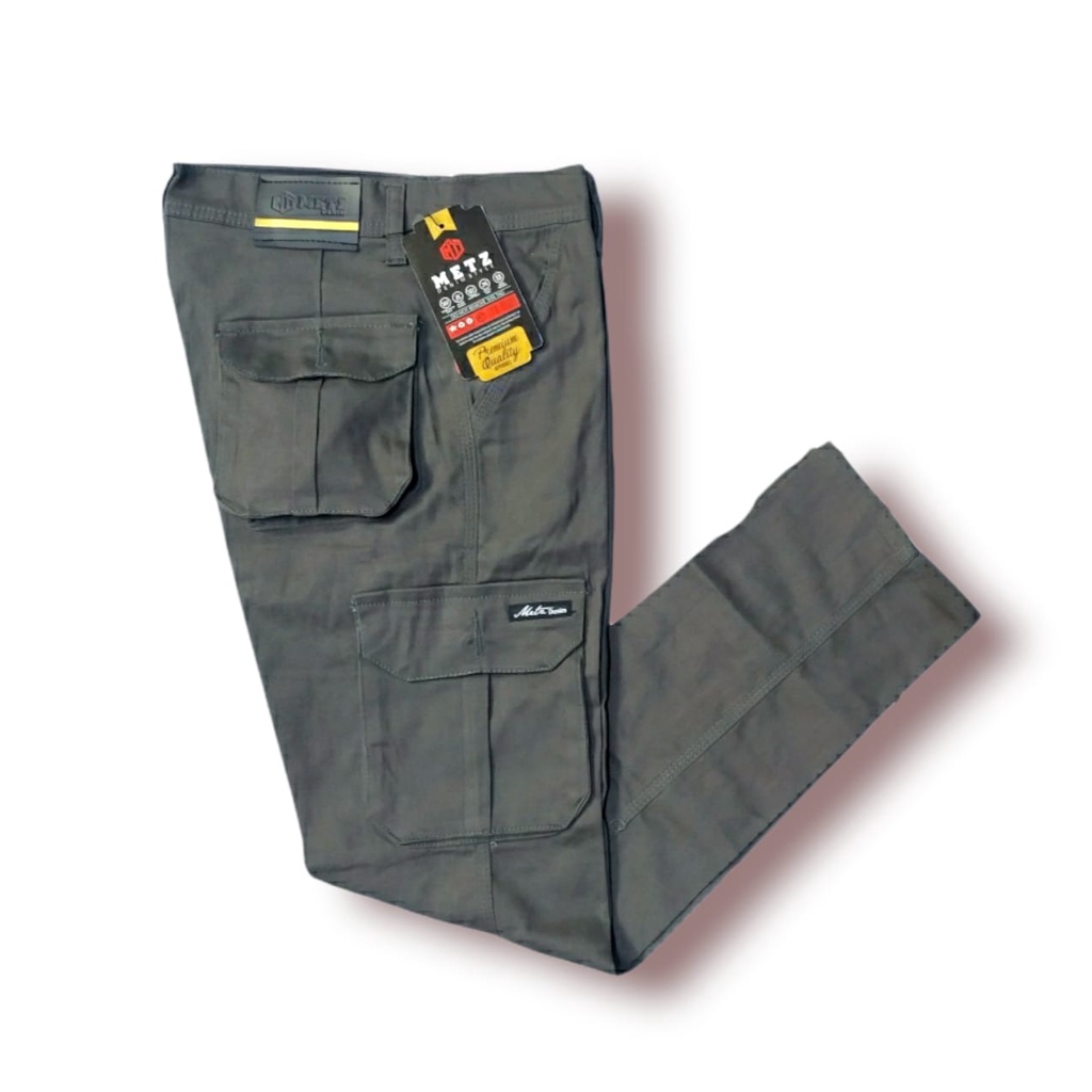 Celana Panjang Cargo Oversize Chino Saku Banyak Clana Kargo Pria Jumbo Big Size 44