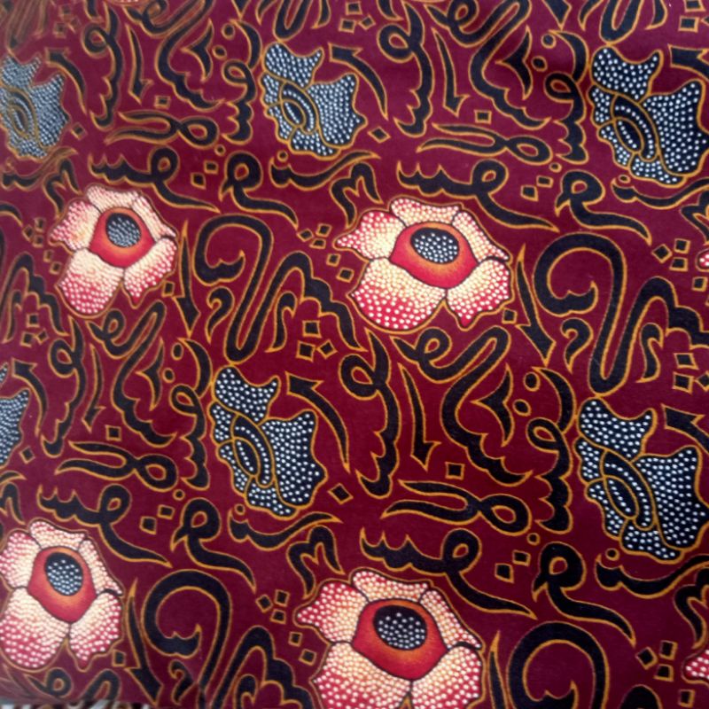 batik besurek bahan katun || batik khas bengkulu