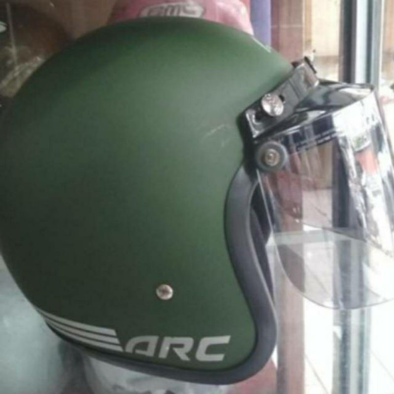 HELM ARC HIJAU ARMY DOFF