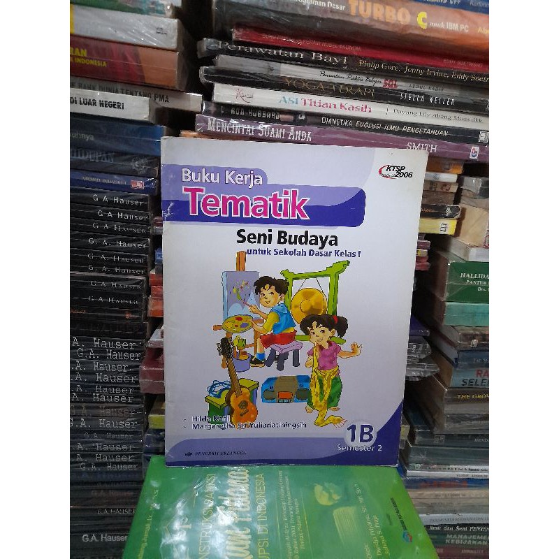 

Original Buku Kerja Tematik Seni Budaya SD Kelas 1 1B B Semester 2 By Hilda Karli Erlangga