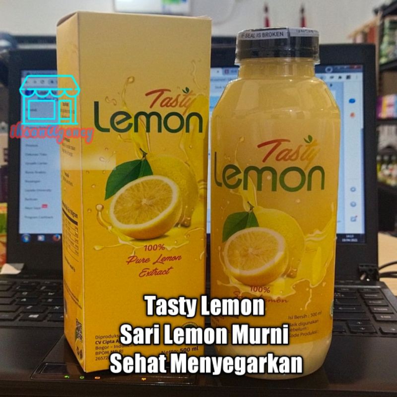 

Sari Lemon Murni 100persen Tasty Lemon Pure Lemon 500ml Minuman Stamina Diet