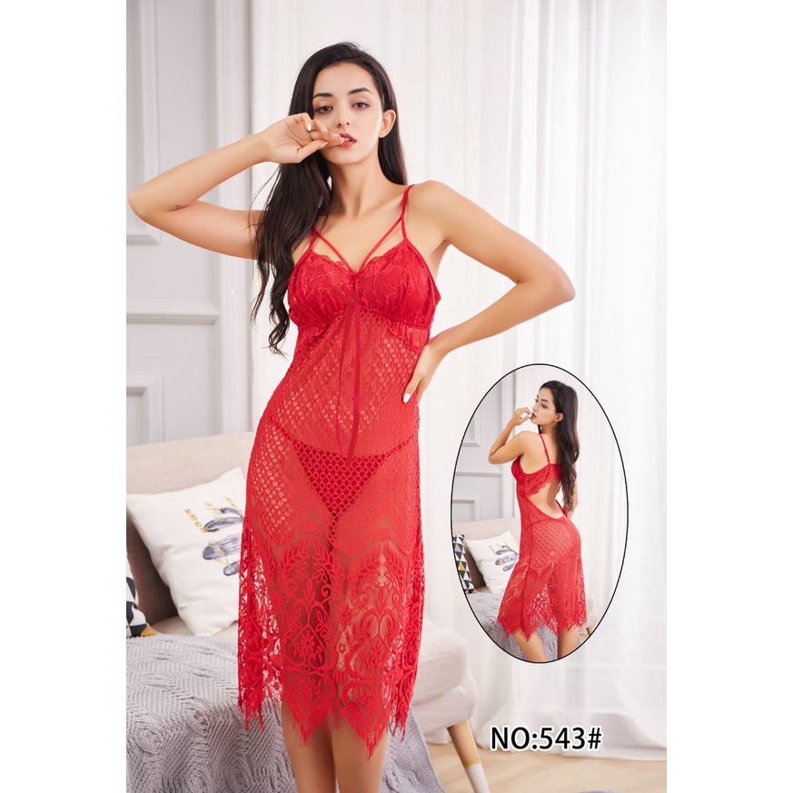 LINGERIE SEXY 79 - lingerie sexy dress cantik full brokat