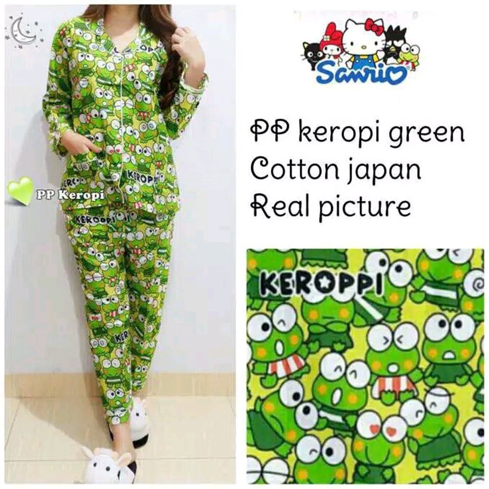 Piyama Baju Tidur Cp Pp Keropi Realpict Shopee Indonesia