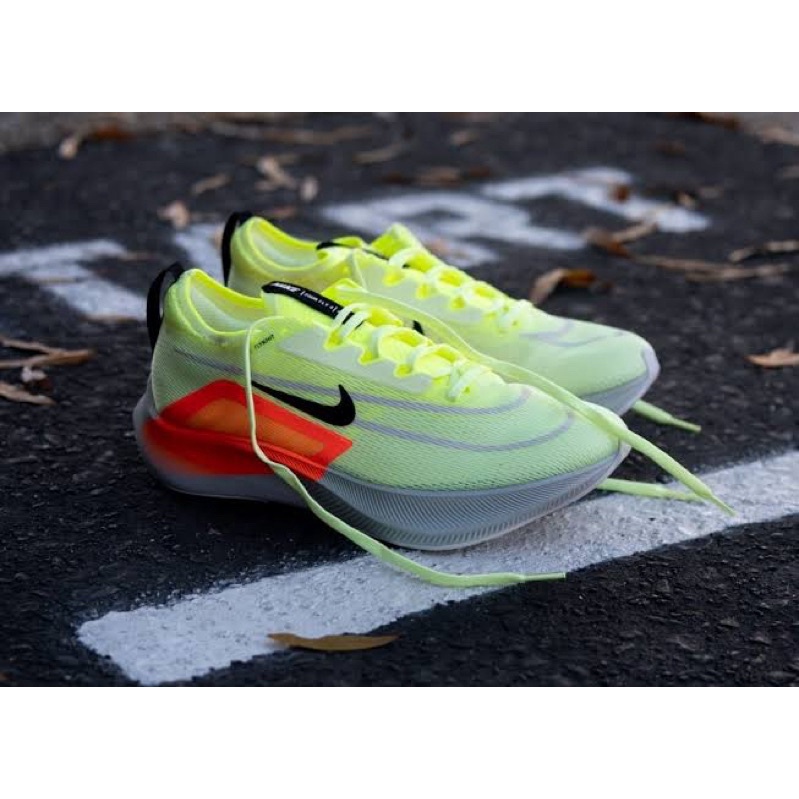 Sepatu nike zoom fly 4 white running mans