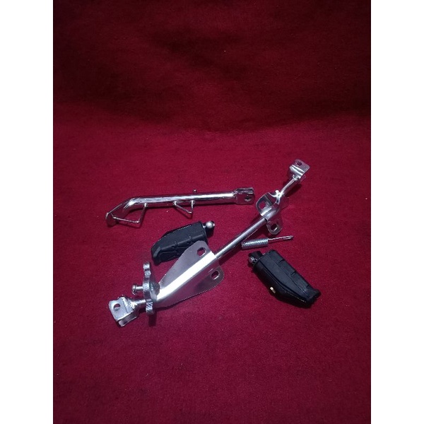 BOSTEP FOSTEP FOOSTEP MP MONO MEGAPRO MONO CROME SET STANDART SAMPING SUPER TEBAL PNP CB GL MEGAPRO