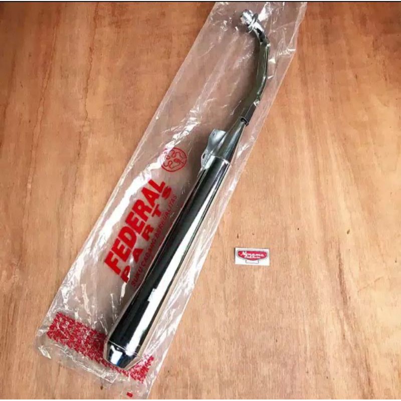 Knalpot honda astrea grand legenda impressa original federal