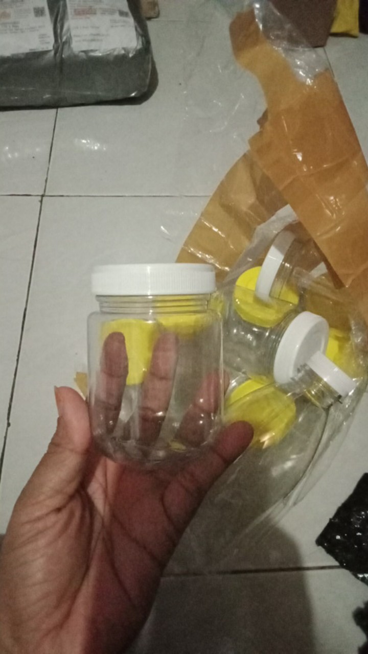 Toples Sambal 200ml - Toples Selai Toples Bumbu 200ml Pvc - Botol Sambel