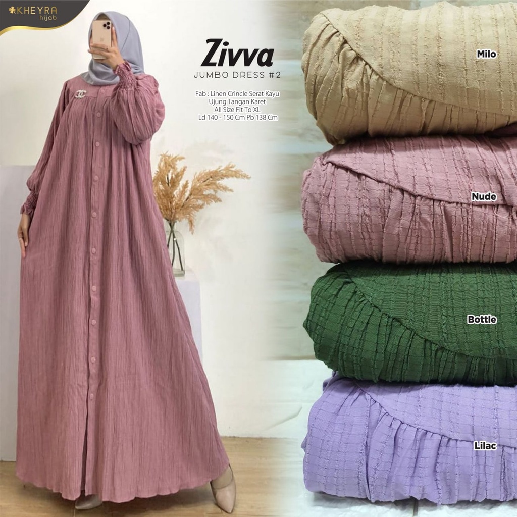 [COD] ZIVVA JUMBO DRESS | KHEYRA
