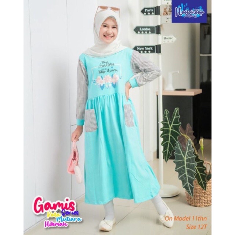 Gamis Series Kata Mutiara by Hoolahoop Gamis hoolahoop