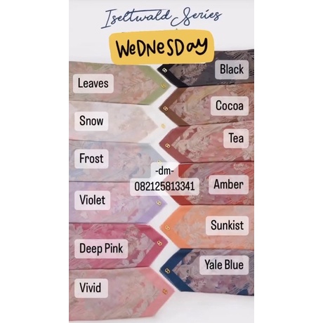 Iseltwald Series Buttonscarves