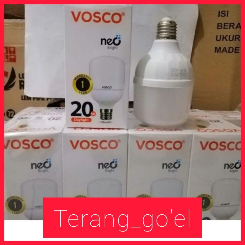 Lampu Led 20 Watt Kapsul Vosco Neo  / Vosco Neo Lampu Led Kapsul 20 Watt