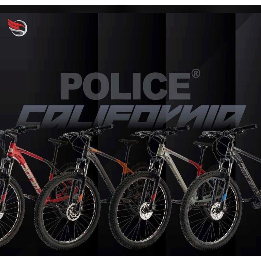 Sepeda Gunung MTB Element Police California 1.0 Shinamo 27.5 speed Garansi SNI-3