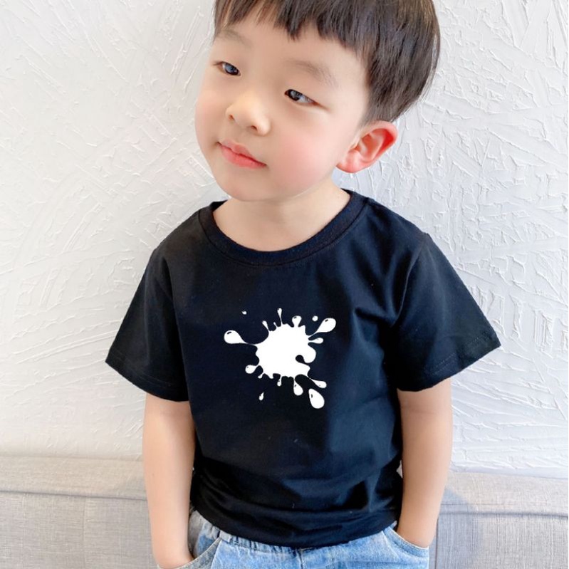 Kaos Anak SPLASH Usia 2-10th Kaos Oblong Anak Unisex Cotton Combed Atasan Anak