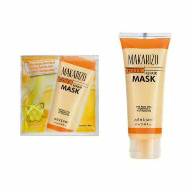 Makarizo Advisor Hair Repair Mask Sachet 15ml | Tube 45ml