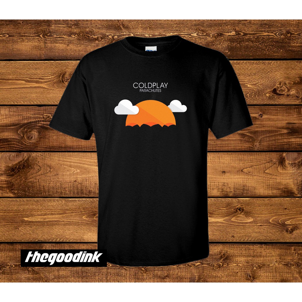 Kaos Coldplay - Parachutes 2 - Original Gildan T-shirt DTG Print