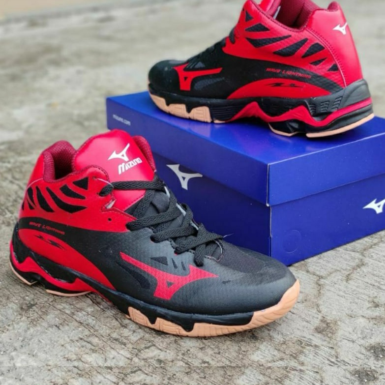 LARIS Sepatu Mizuno_Volley Import - Olahraga Sport Lari joging badminton tenis Pria import murah