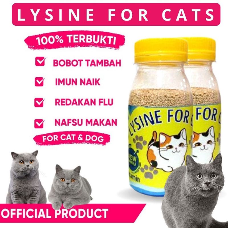 VITAMIN KUCING DAN ANJING 100 GRAM UNTUK PENGGEMUK BERAT BADAN DAN KELEBATAN BULU