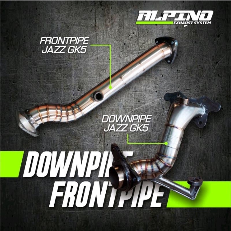 DOWNPIPE FRONTPIPE DPFP DP FP JAZZ GK5 ALPINO