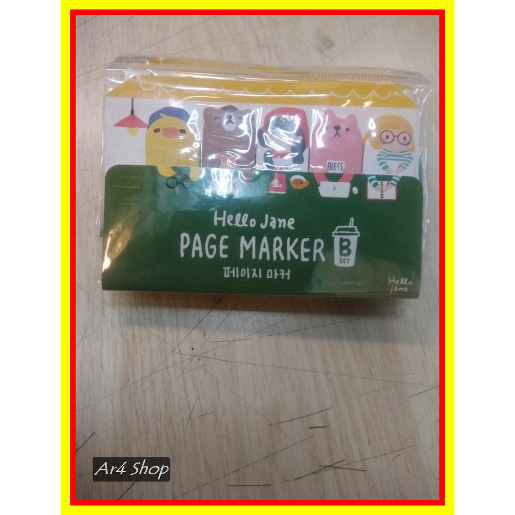 

Notes - Hello Jane - Page Marker Set B